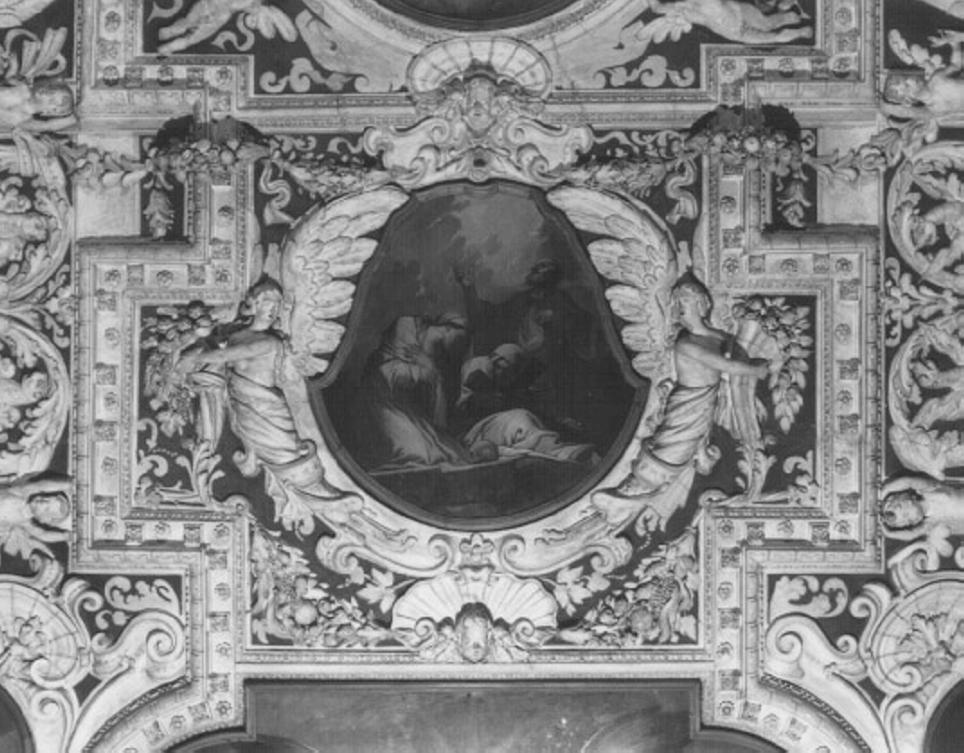 cherubini e motivi decorativi fitomorfi (decorazione plastica) di Viseto Rinaldo (sec. XVII)