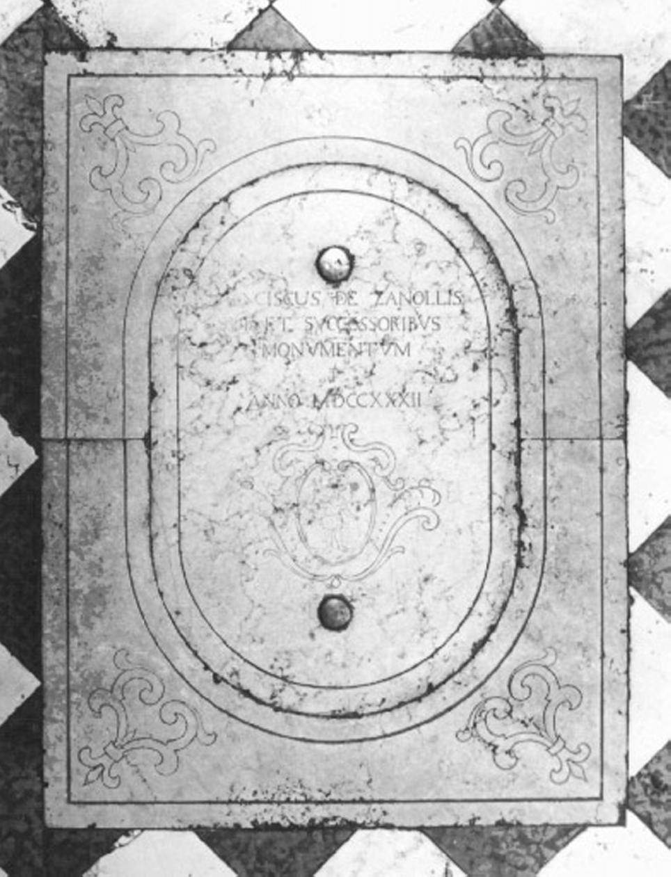 lapide - ambito veneto (sec. XVIII)