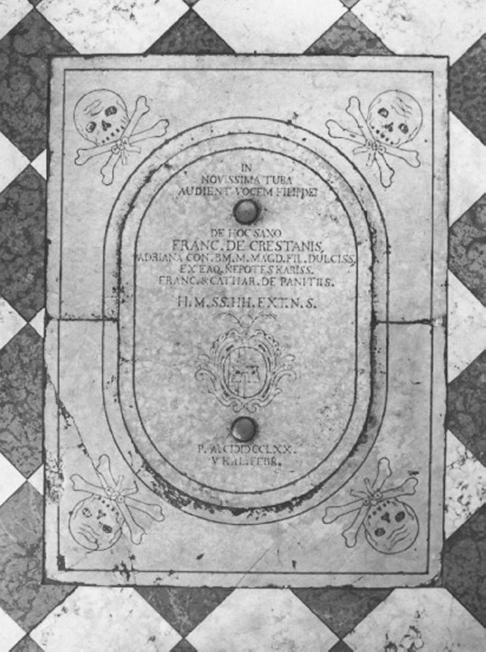 lapide - ambito veneto (sec. XVIII)