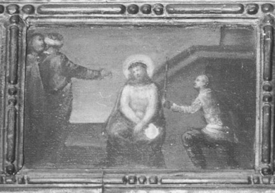 Cristo coronato di spine (dipinto) - ambito veneto (sec. XVI)