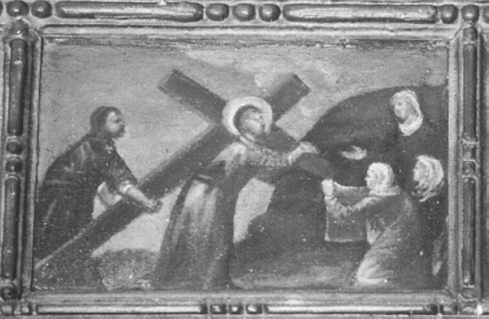 Cristo portacroce (dipinto) - ambito veneto (sec. XVI)