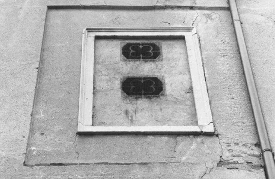 mostra di finestra, serie - ambito veneto (sec. XVIII)