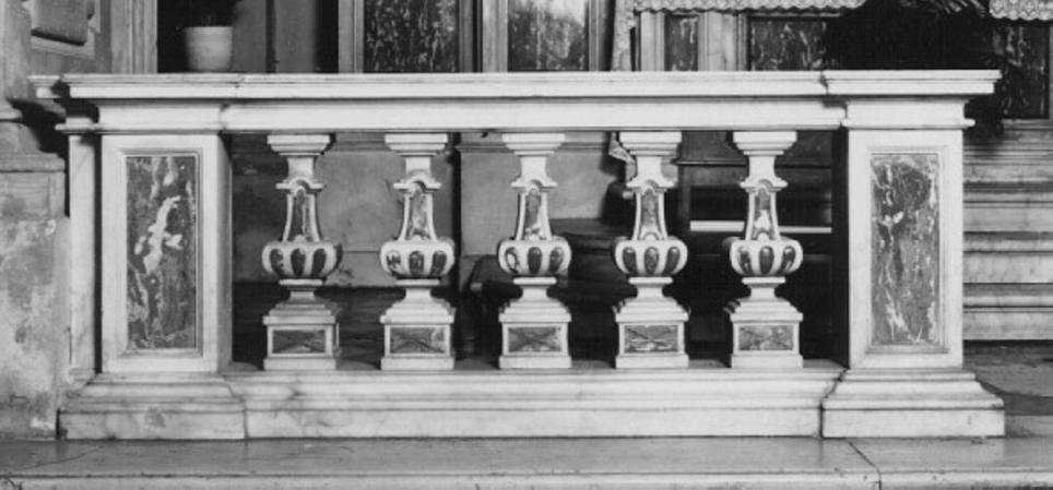 balaustrata, serie di Pagani Carlo (sec. XVIII)