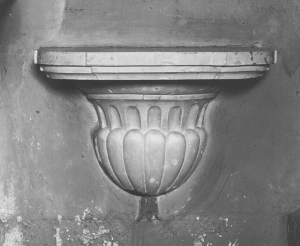 mensola - ambito vicentino (secondo quarto sec. XIX)