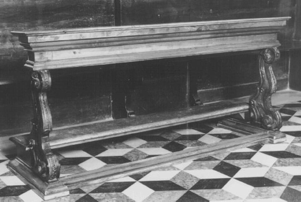 inginocchiatoio - ambito vicentino (sec. XVIII)