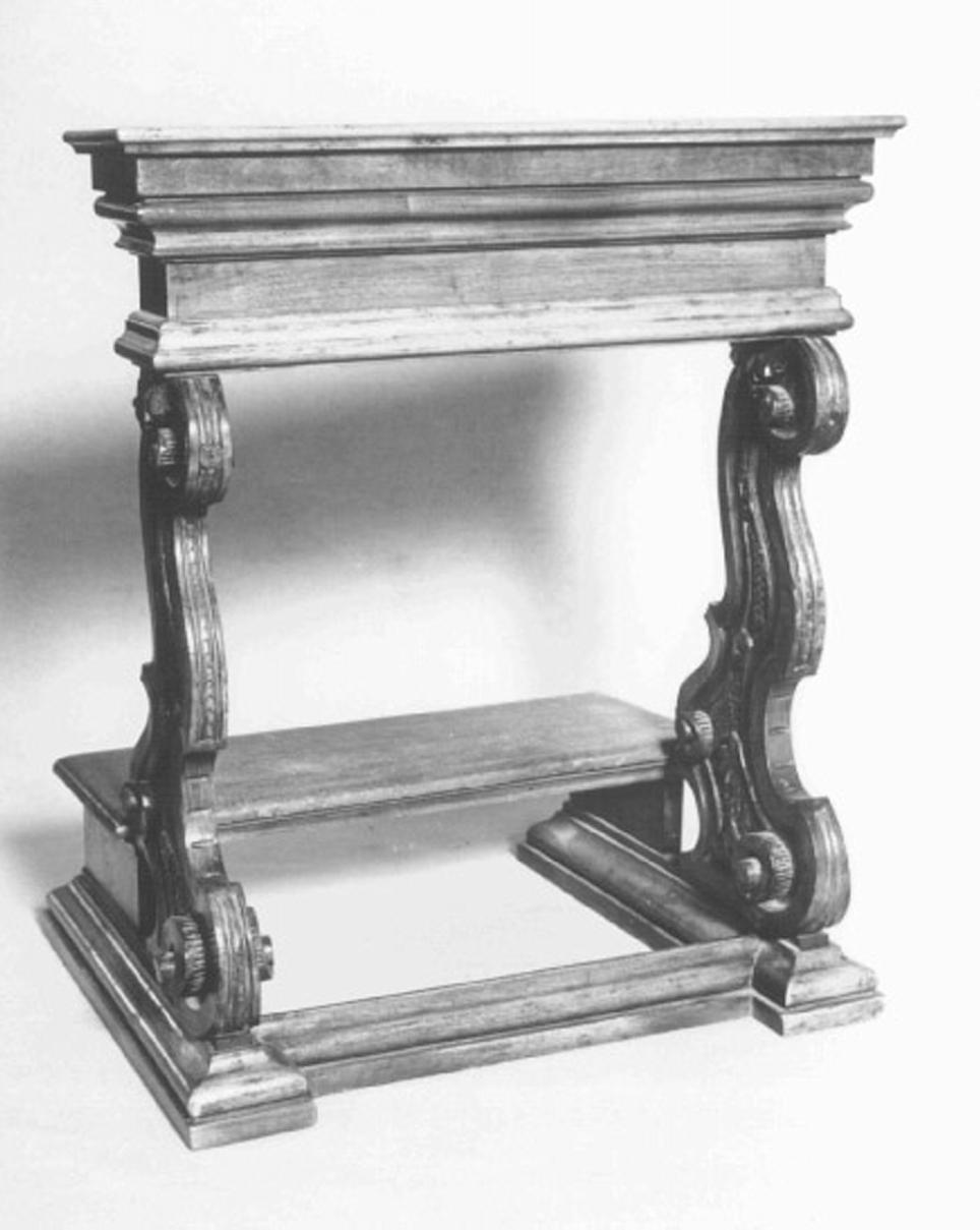 inginocchiatoio - ambito vicentino (sec. XVIII)