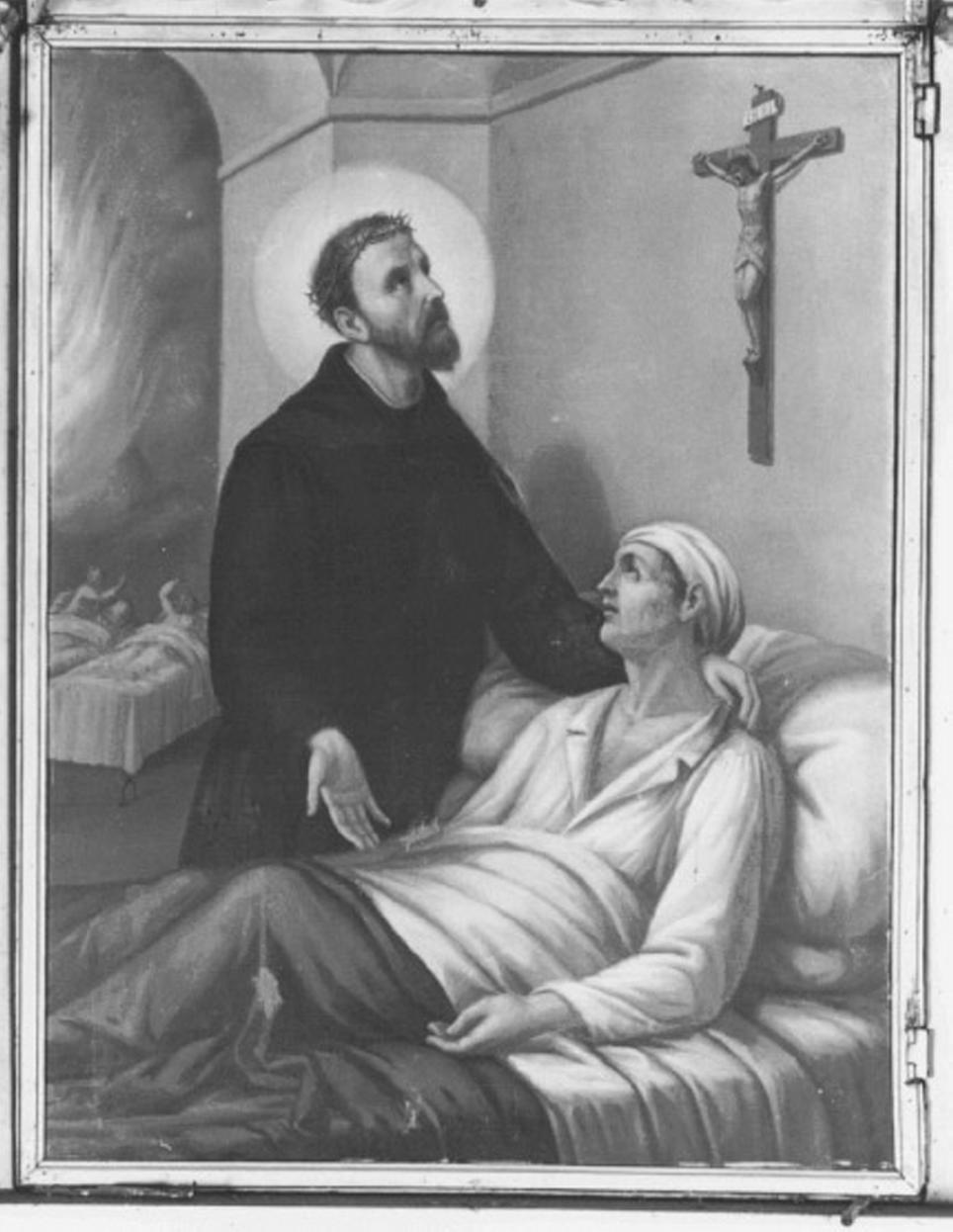 Santo (dipinto) - ambito veronese (inizio sec. XX)