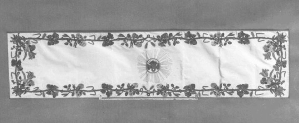 simboli della passione (velo omerale) - ambito vicentino (sec. XVIII)