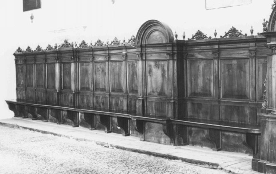 stalli del coro - ambito vicentino (sec. XIX)