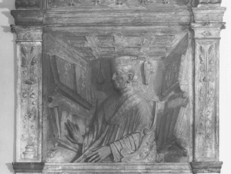 monumento funebre - ambito lombardo (sec. XV)