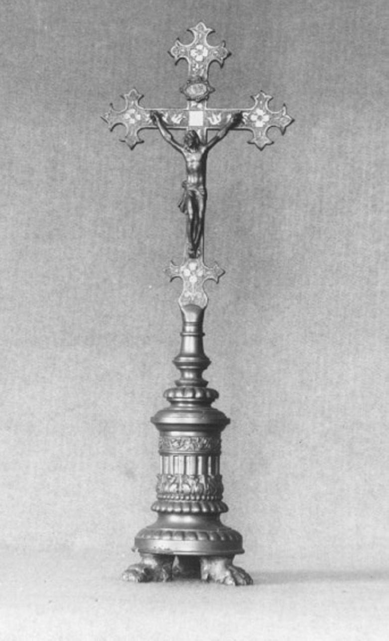 croce da tavolo - ambito vicentino (sec. XIX)