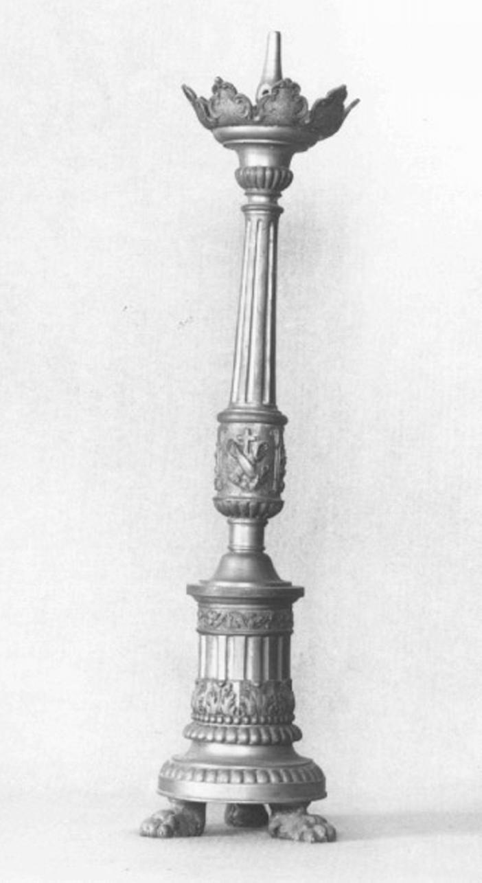candelabro - ambito vicentino (sec. XIX)