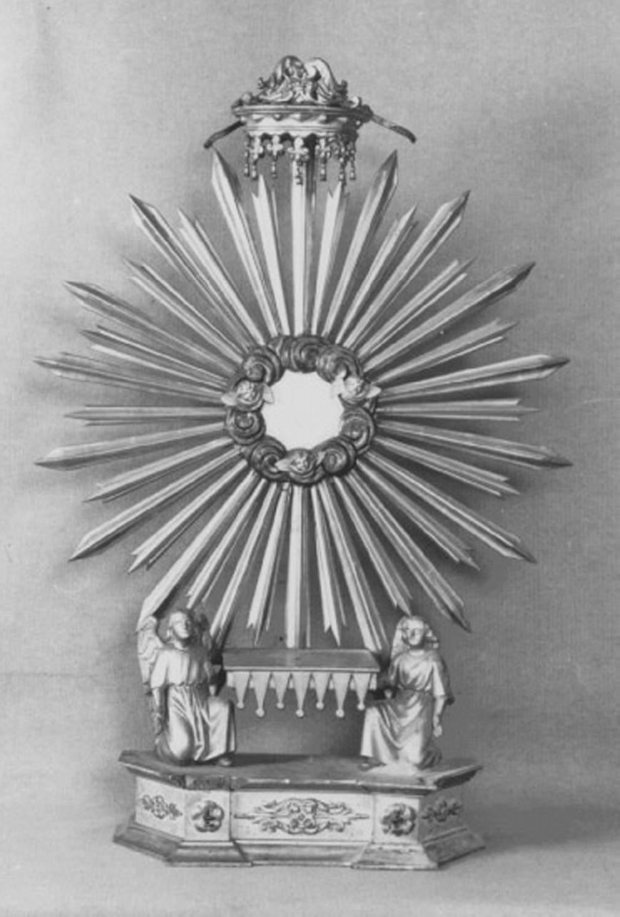 tronetto per esposizione eucaristica - ambito vicentino (sec. XIX)