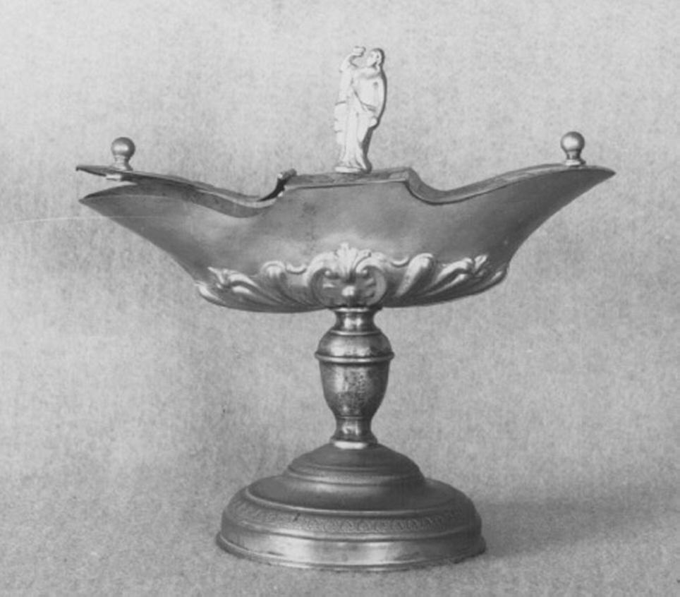 Cristo risorto (navicella portaincenso) - ambito vicentino (sec. XIX)