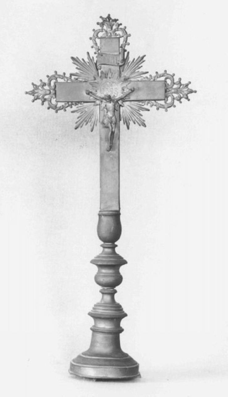 croce da tavolo - ambito vicentino (sec. XIX)