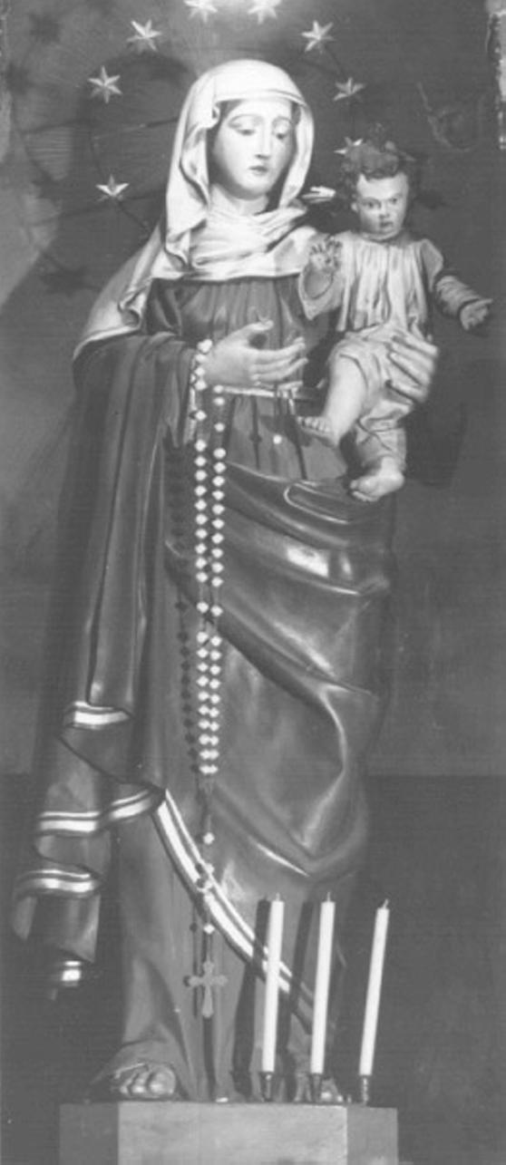 Madonna del Rosario (statua) - ambito vicentino (secc. XIX/ XX)