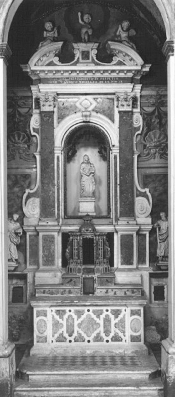 altare di Pizzocaro Antonio (cerchia) (sec. XVII)