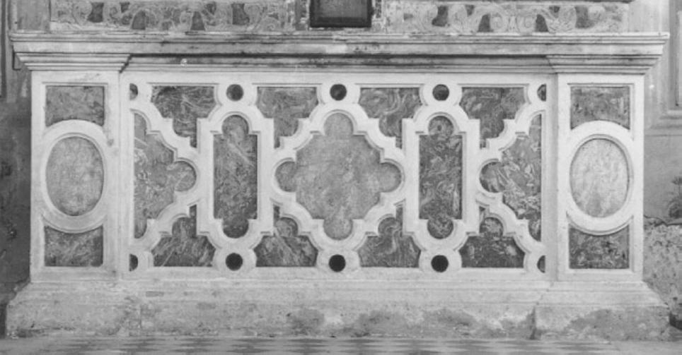 paliotto di Pizzocaro Antonio (cerchia) (sec. XVII)
