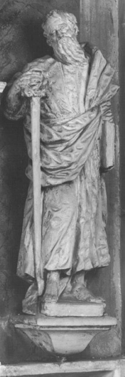 San Paolo (statua) di Cassetti Giacomo (maniera) (secc. XVII/ XVIII)