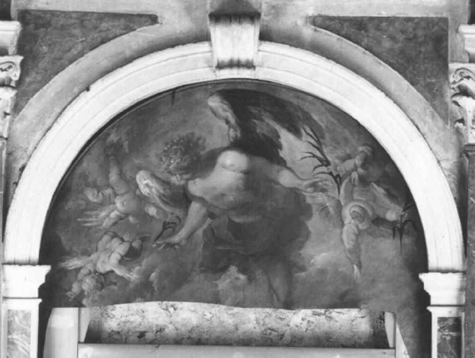 angelo (dipinto, frammento) di Maffei Francesco (maniera) (sec. XVII)