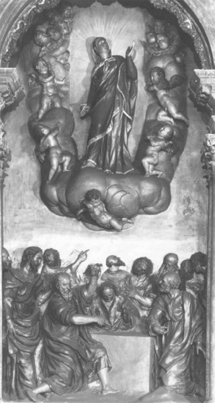 assunzione della Madonna (rilievo) - ambito vicentino (sec. XVII)