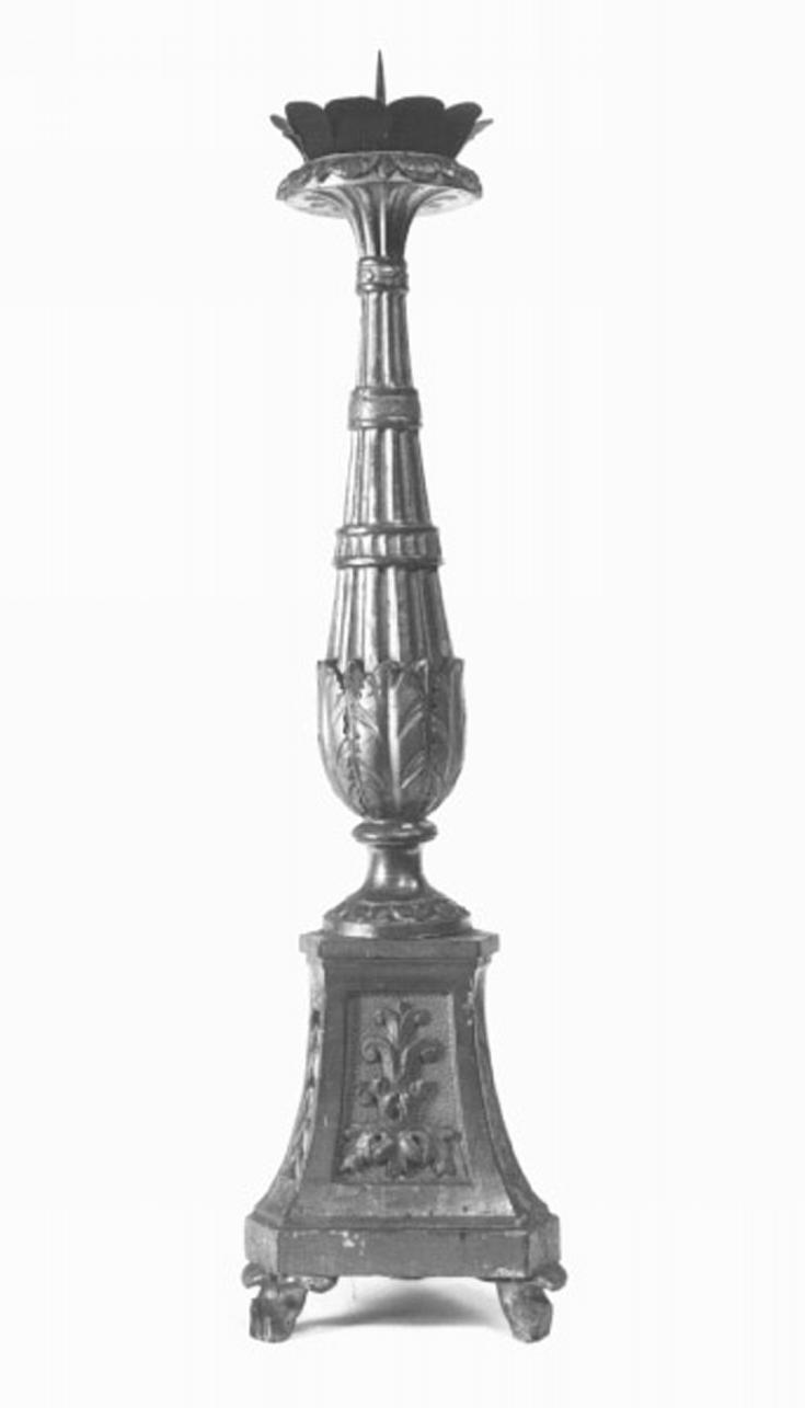 candelabro - ambito vicentino (sec. XIX)