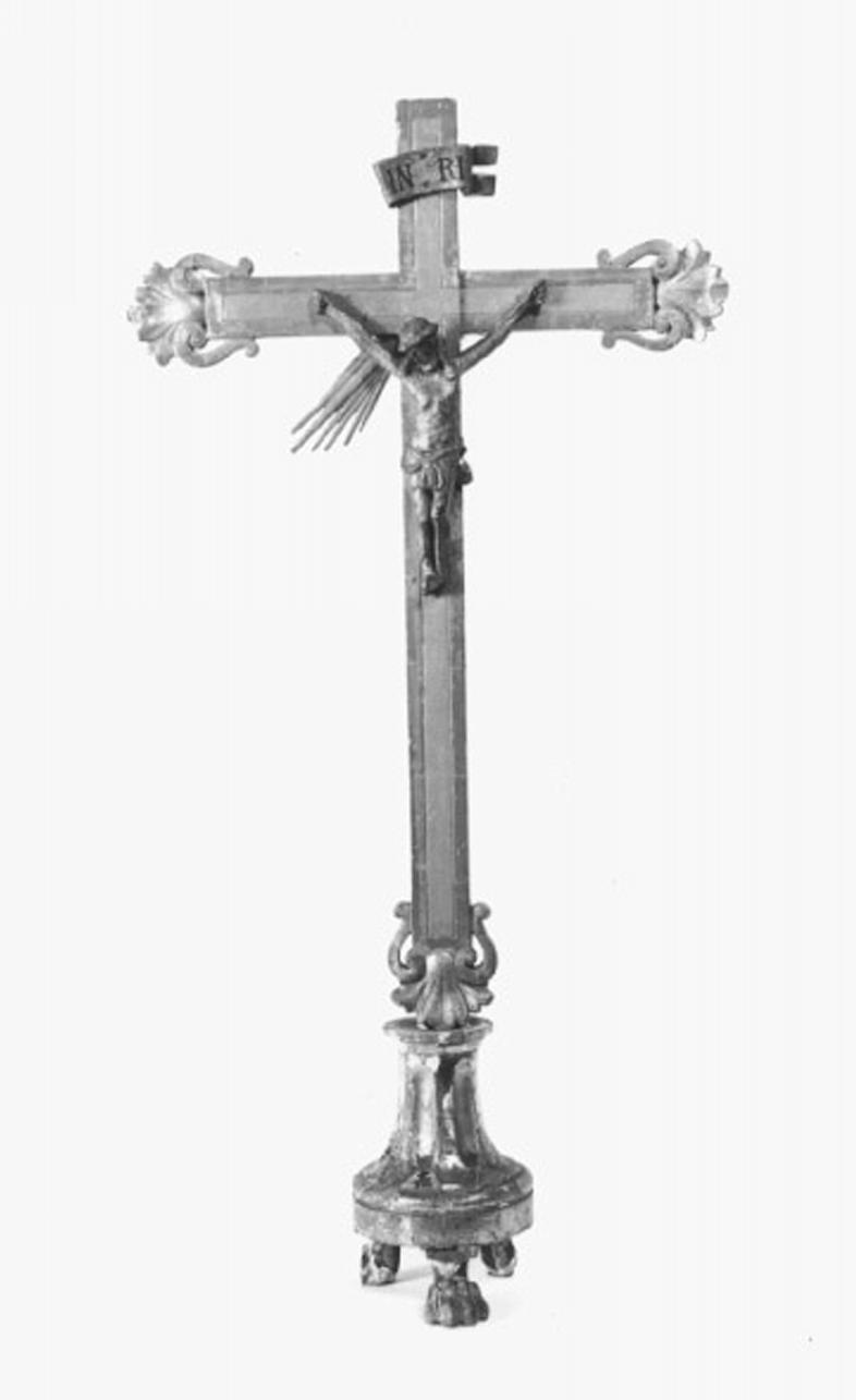 Cristo crocifisso (croce da tavolo) - ambito vicentino (sec. XIX)