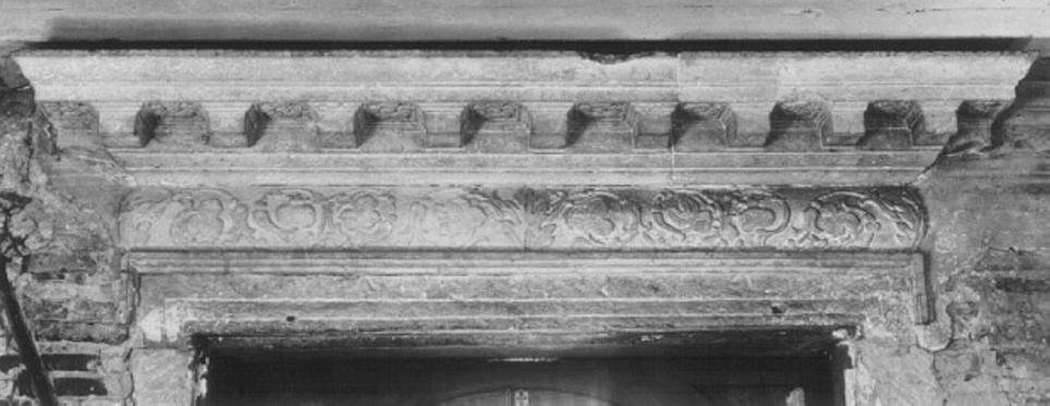 mostra di porta, paio - ambito veneto (sec. XVII)