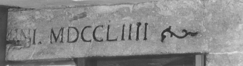 lapide documentaria - ambito veneto (sec. XVIII)