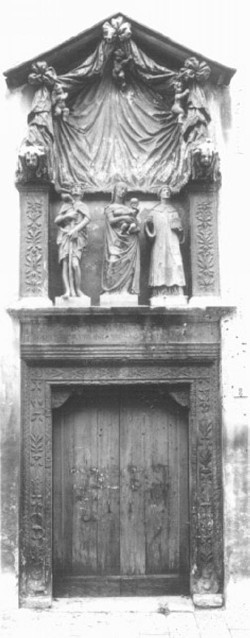 portale, insieme - ambito veneto (fine/inizio sec. XV, secc. XVII/ XVIII)