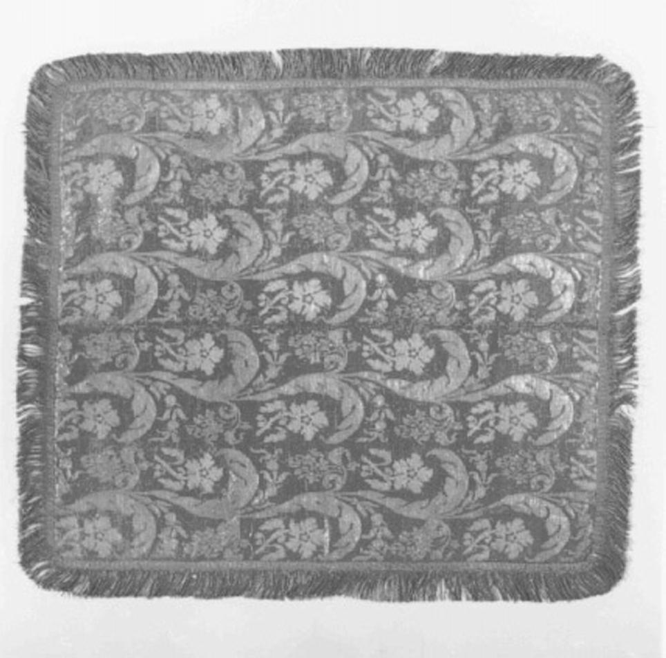 velo di calice, elemento d'insieme - ambito veneto (inizio sec. XVIII)