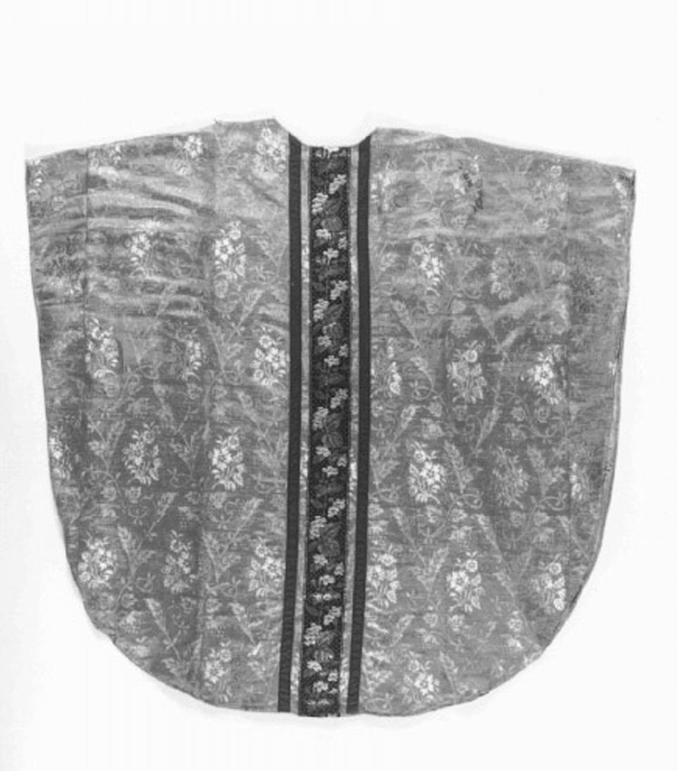 motivi decorativi (tessuto, frammento) - ambito veneto (seconda metà sec. XIX)