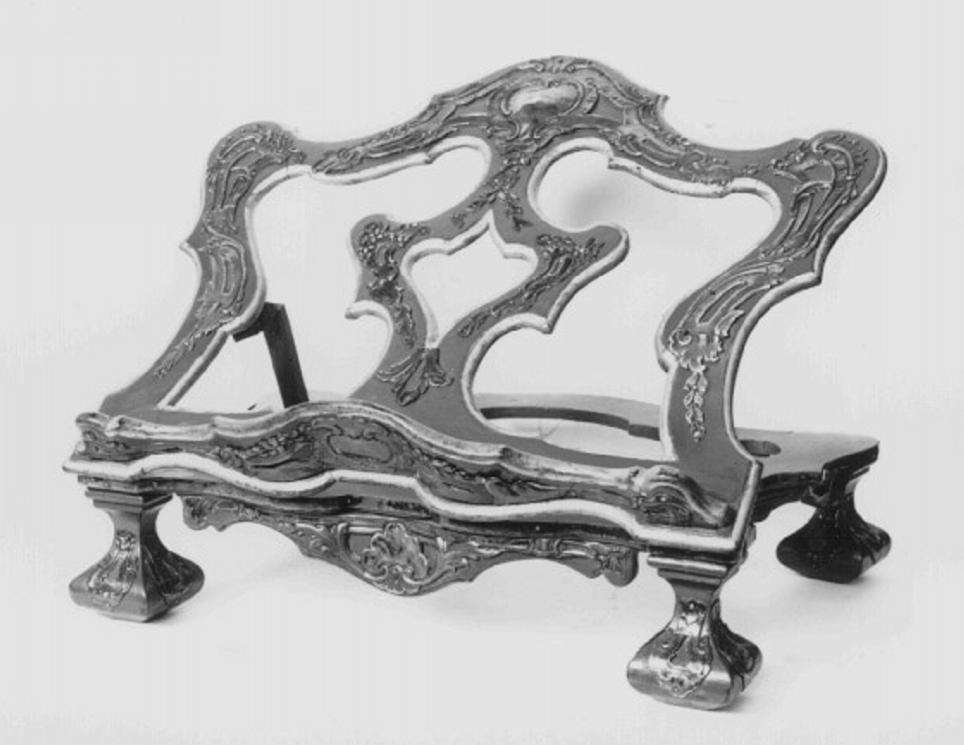 motivi decorativi (leggio) - ambito veneziano (sec. XVIII)