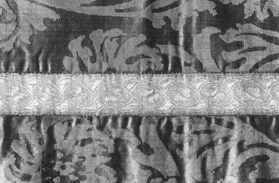 gallone, elemento d'insieme - ambito veneziano (secc. XVII/ XVIII)