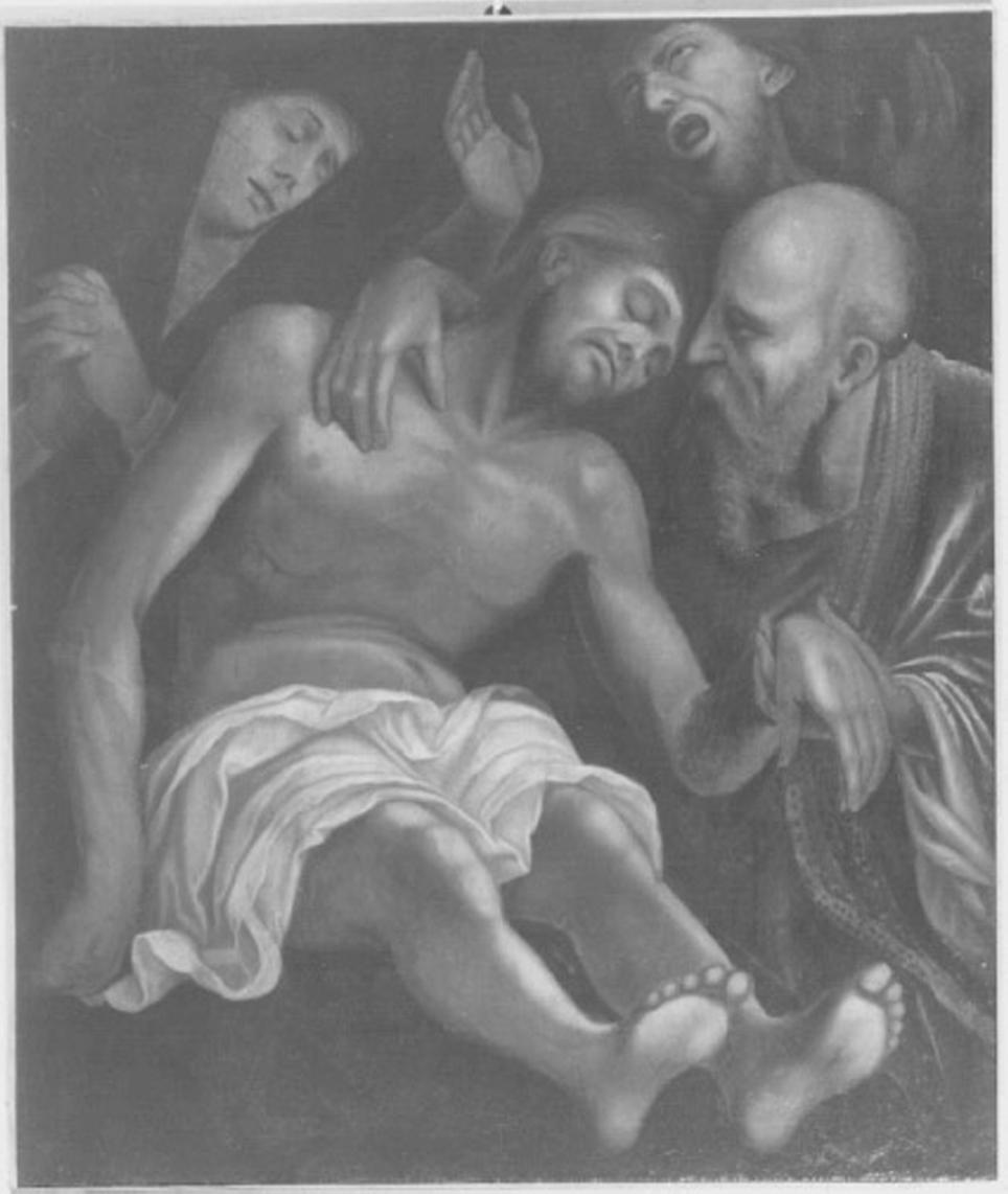 Madonna trafitta da sette spade (dipinto) - ambito vicentino (secc. XVIII/ XIX)