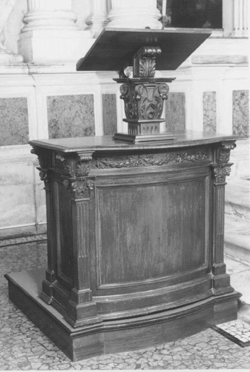 motivi decorativi (leggio) - ambito vicentino (inizio sec. XX)