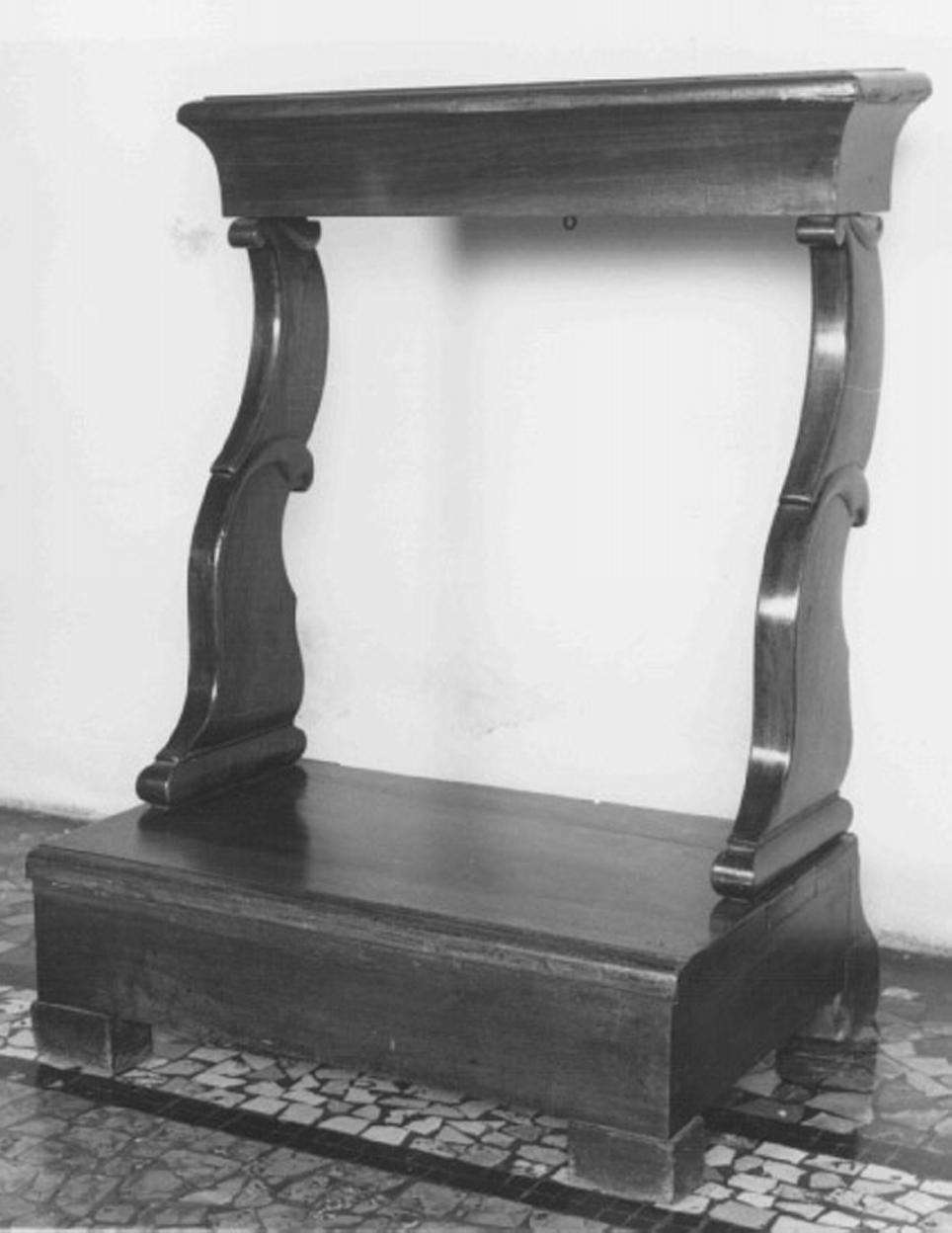 inginocchiatoio - ambito vicentino (inizio sec. XIX)