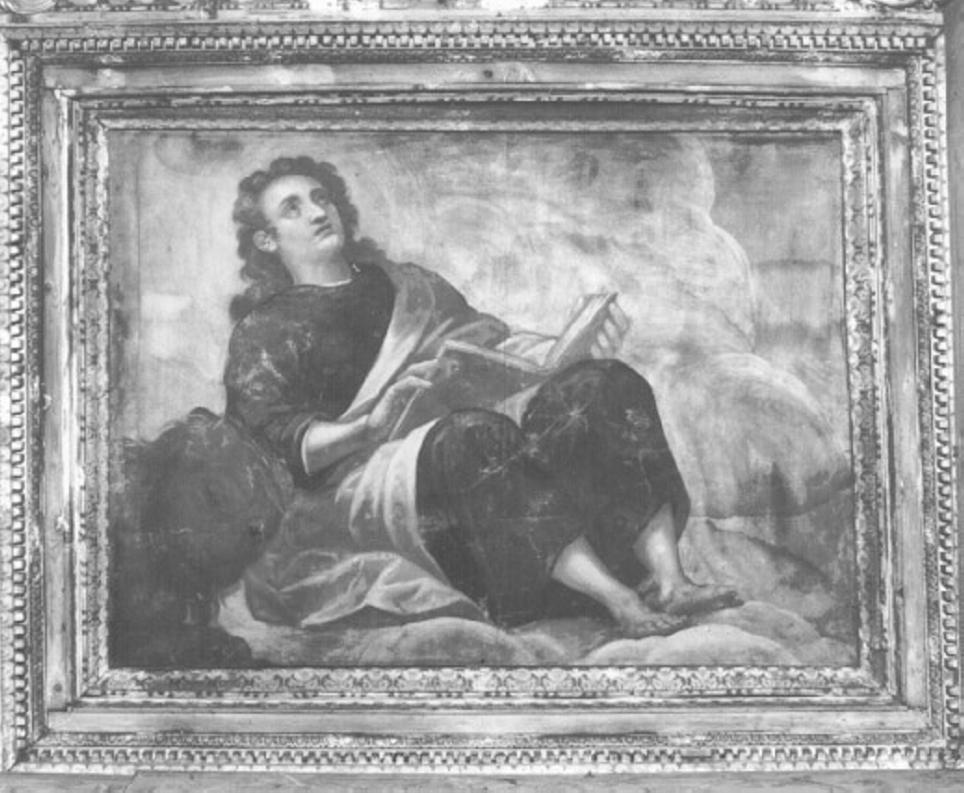 San Marco Evangelista (dipinto) di Maganza Alessandro (sec. XVII)