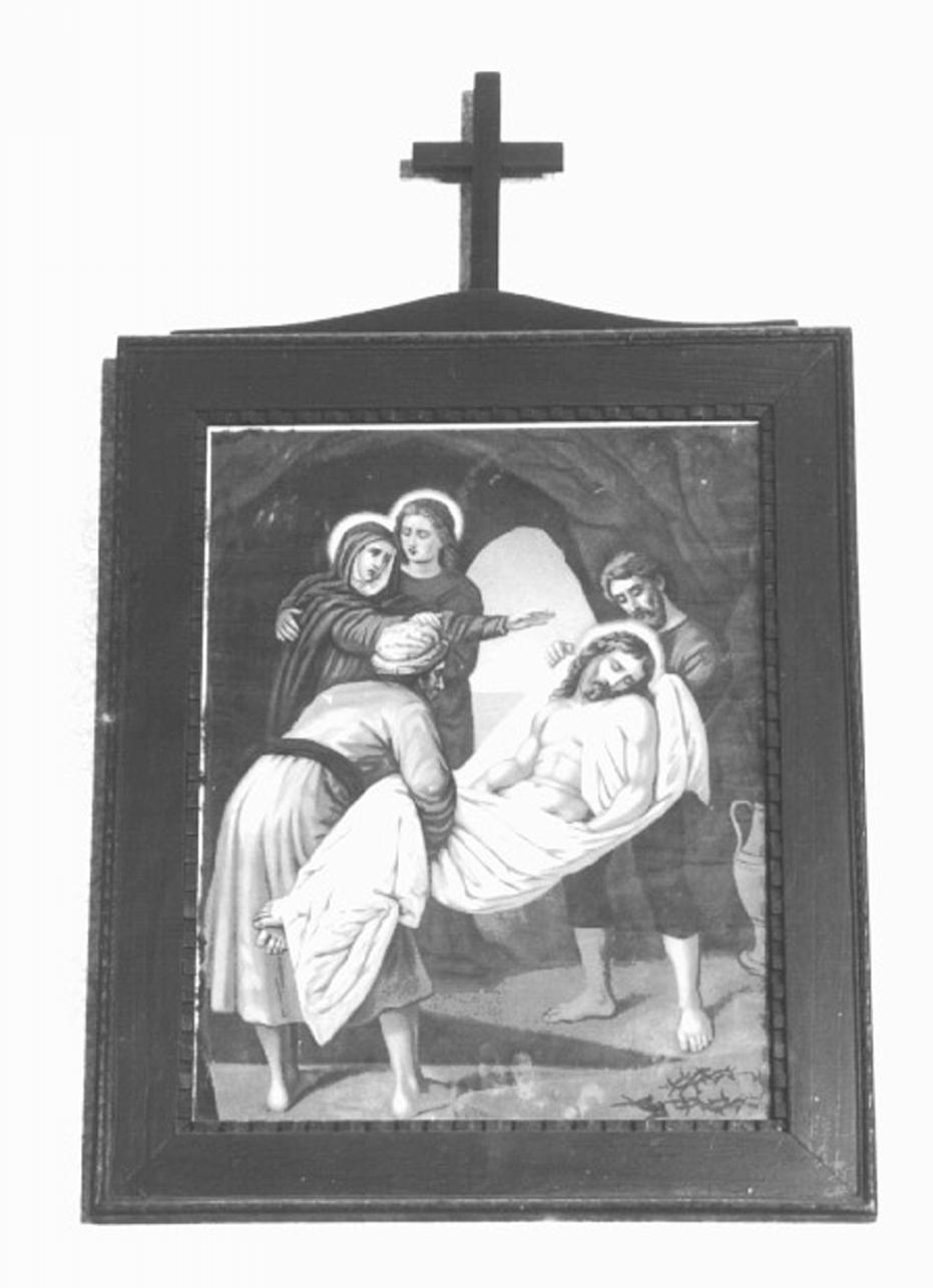 stazioni della via crucis (dipinto, ciclo) - ambito vicentino (prima metà sec. XX)