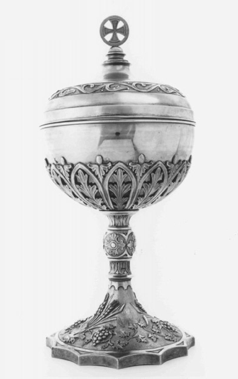 pisside - ambito veneto (seconda metà sec. XIX)