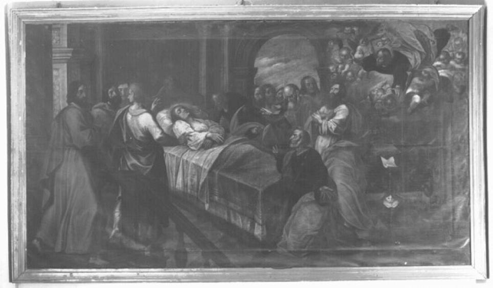 transito della Madonna (dipinto) di Coquinati Antonio (sec. XVII)