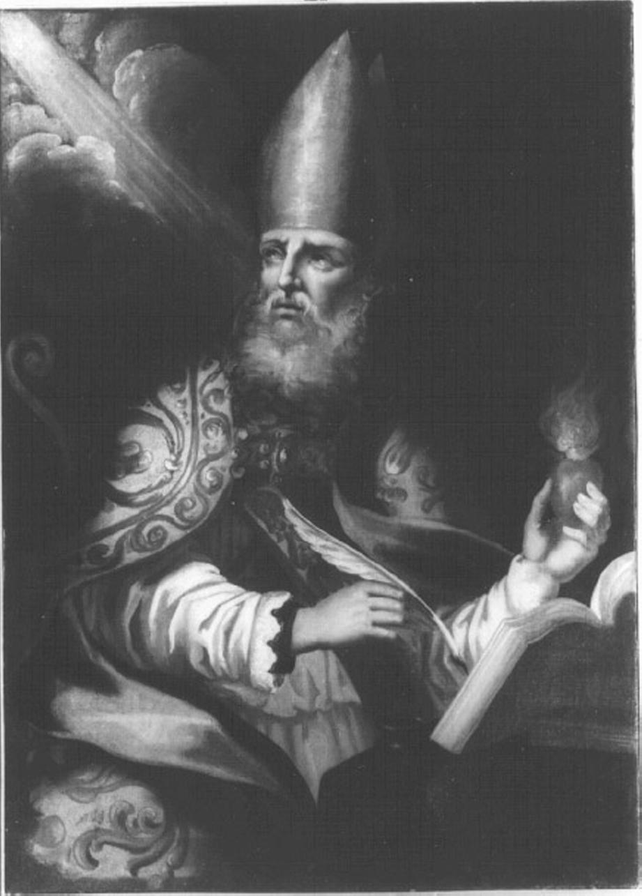 Sant'Agostino (dipinto) - ambito veneto (sec. XVIII)