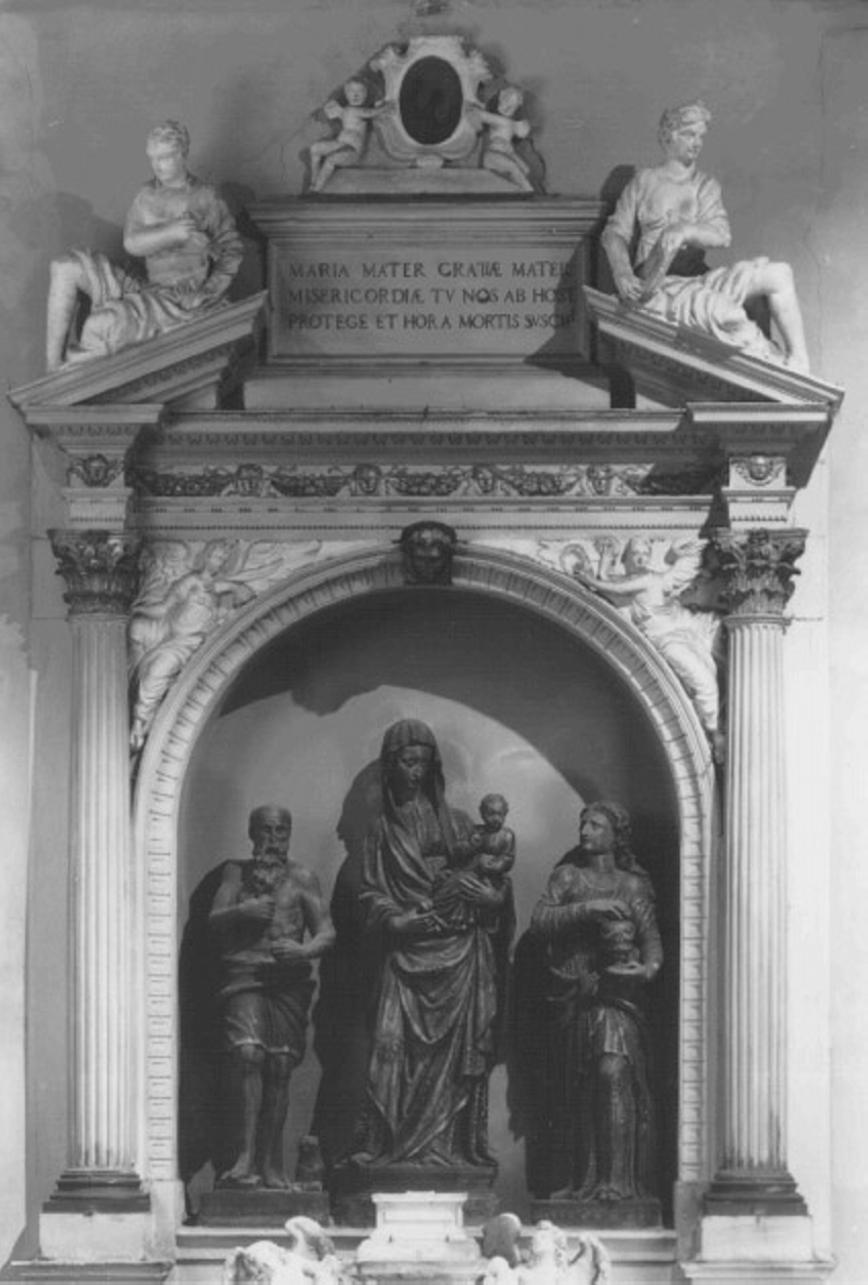 mostra d'altare di Albanese Francesco (bottega) (sec. XVI)