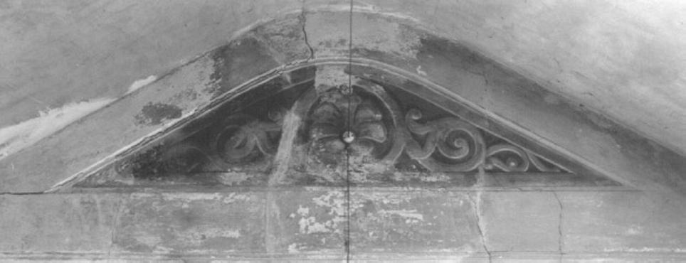 motivi decorativi a volute (dipinto) - ambito veneto (prima metà sec. XIX)