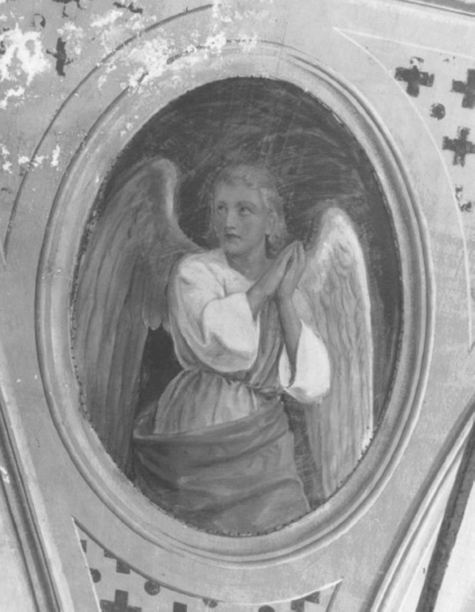 angelo (dipinto) di Giacomelli Lorenzo (fine sec. XIX)