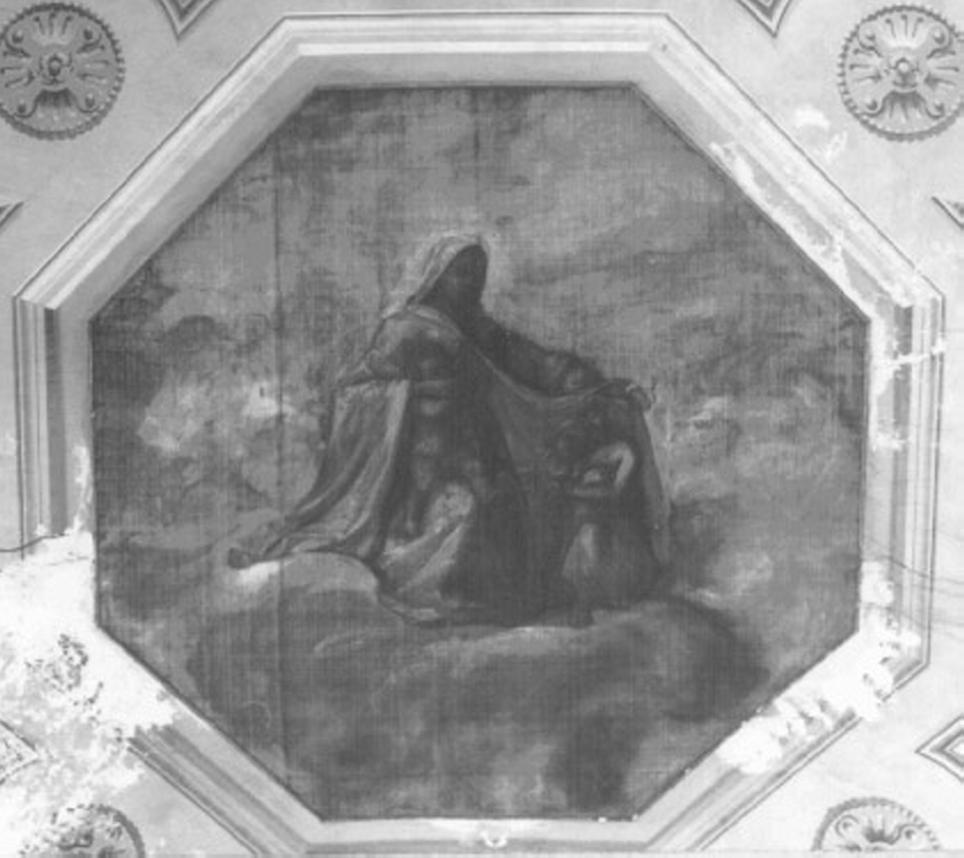 Madonna della Misericordia (dipinto) di Giacomelli Lorenzo (fine sec. XIX)