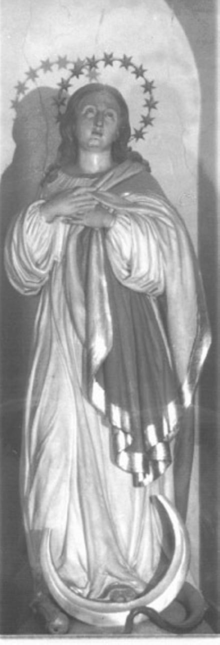 Madonna (statua) di Gasparoni Giovanni (seconda metà sec. XIX)