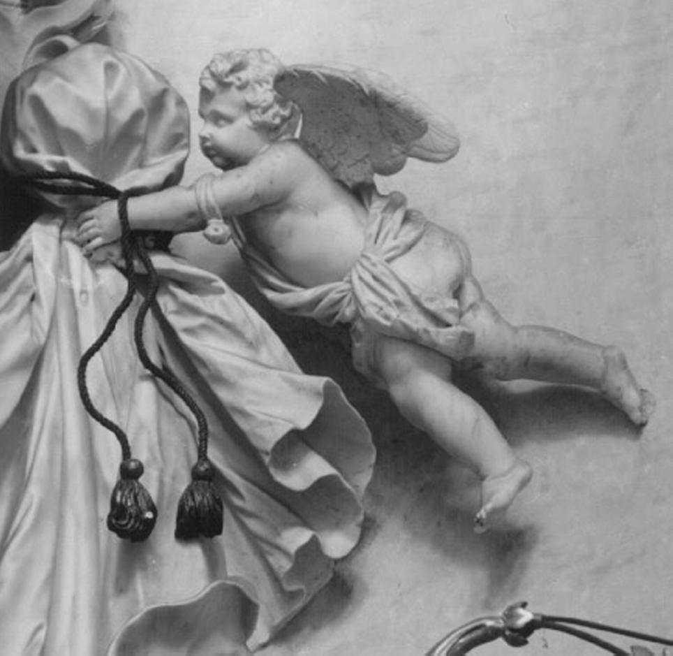 angelo (statua) di Marinali Orazio (sec. XVII)