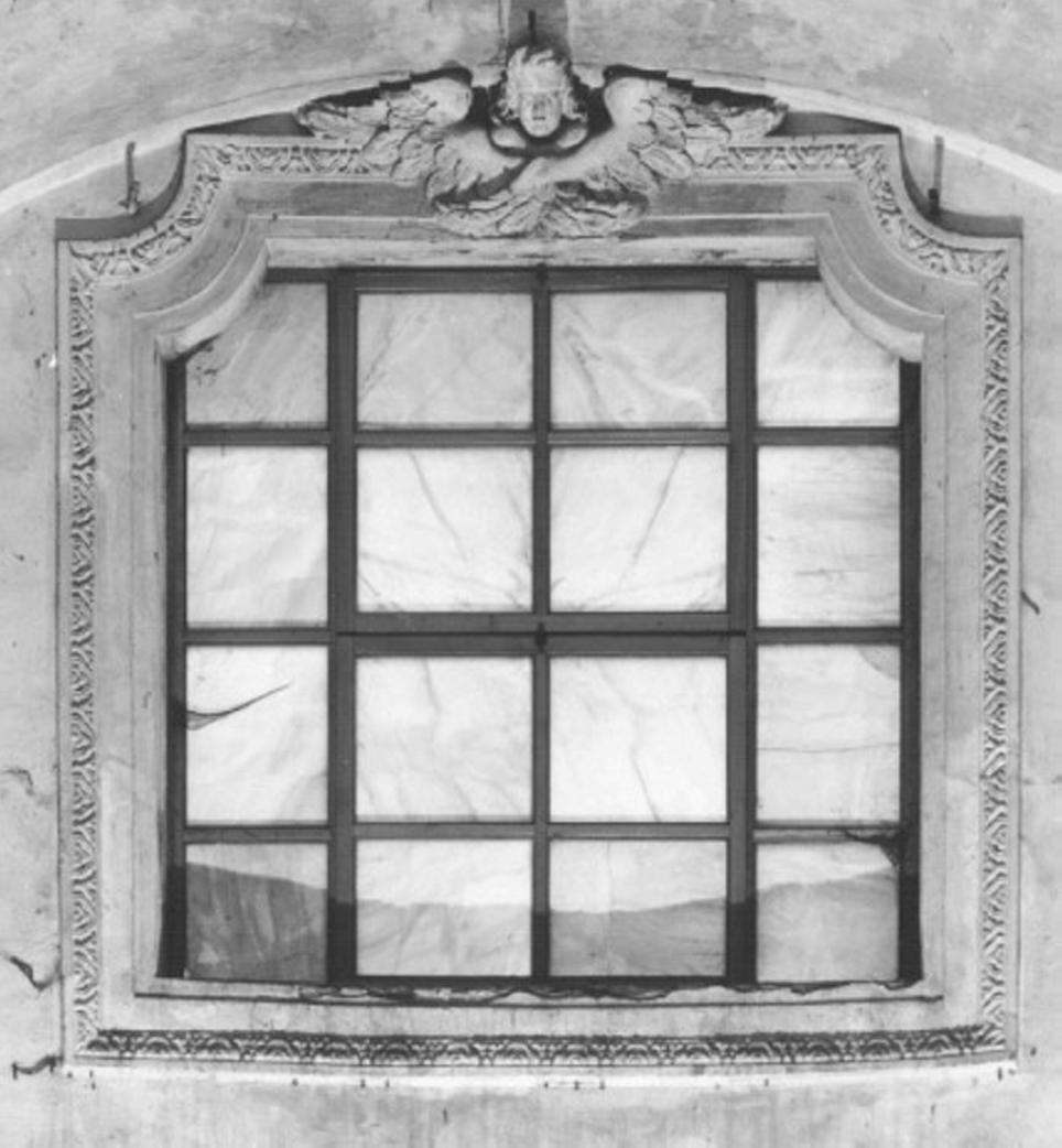 motivo decorativo (mostra di finestra) di Borella Carlo, Ceroni Girolamo (sec. XVII)