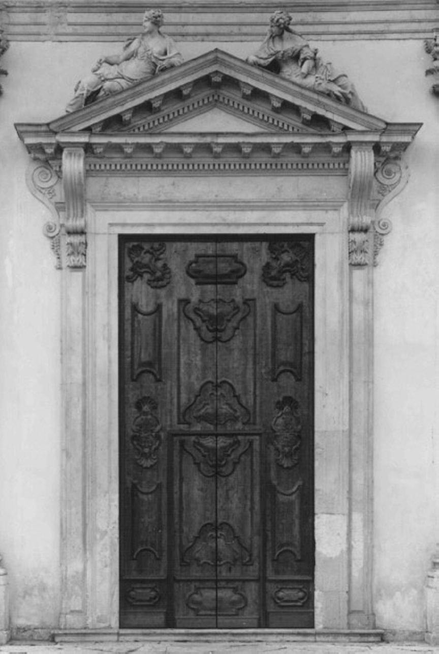 motivi decorativi (portale) di Borella Carlo, Ceroni Girolamo (sec. XVII)